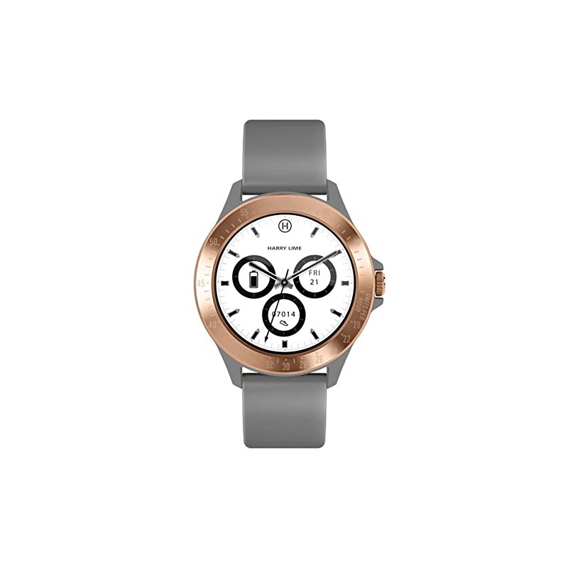 Harry Lime Fashion Smart Watch in Stone with Rose Gold