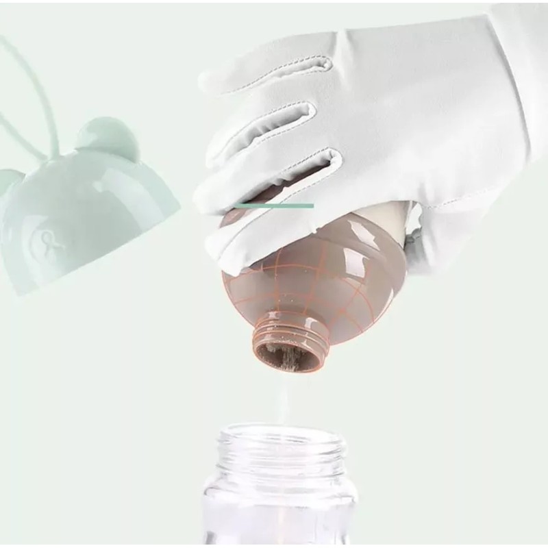 TH2010 Dispensador Portatil Despachador Leche Polvo 3 Contenedores