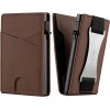 HITTIONA Mens Wallets Leather with POP UP Card Holder Wallet