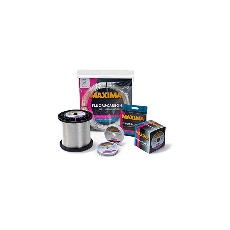 Maxima Fluorocarbon Fishing Line, 5 lb Breaking Strength, 25 Meter