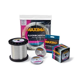 Maxima Fluorocarbon Fishing Line, 5 lb Breaking Strength, 25 Meter Length