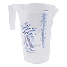 Measure Master Graduated Round Container, 64 oz./2000 mL