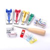 Bias Tape Maker 4 Sizes Sewing Clips 4pcs & Quilting
