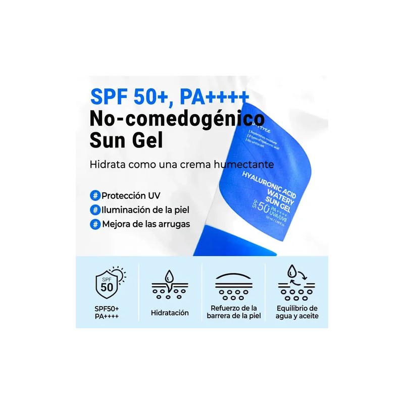 Isntree - Hyaluronic Acid Watery Sun Gel Spf 50