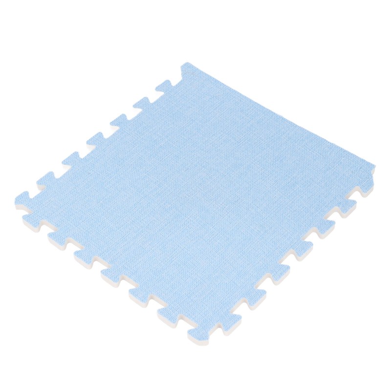 Cotton Linen Interlocking Mat Thicken Soundproofing Cuttable Patchwork Puzzle Foam