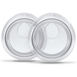 Elvie Catch Secure - Juego de dos tazas de silicona para evitar derrames