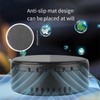 Solar-Powered Mounted Car Air Humidifier - Color: Black