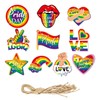 ATBEAMEN Party Tableware for Pride Day (Color-6)