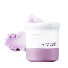 AROCELL - Bálsamo limpiador fundente con supercolágeno de AROCELL: limpiador de puntos negros con poros profundos y péptidos, desmaquilla...