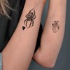 Oottati 20+ Pieces Old School Temporary Tattoos for Adults Men