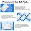 Silica Gel Packs - 80Pcs 20Gram Moisture Absorbers, Premium Transparent