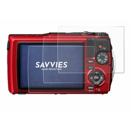 Savvies 6 Pack Screen Protector compatible with Olympus OM System Tough TG-7 Protection Film Clear