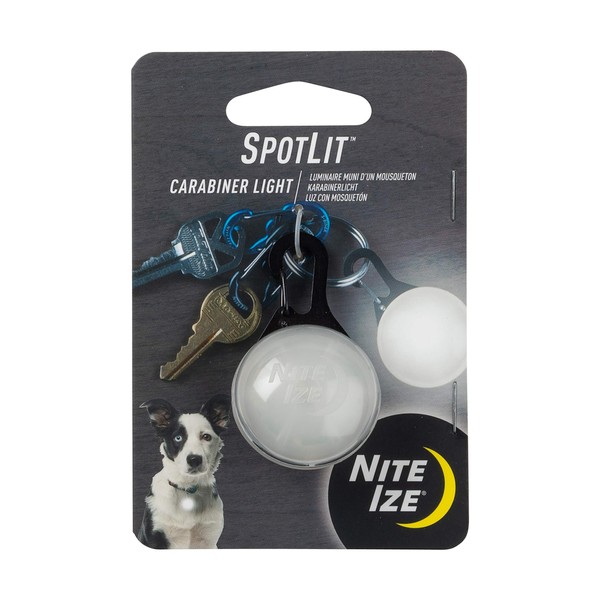 Nite Ize SLG-06-02 SpotLit Clip-on LED Go Anywhere Light (White,