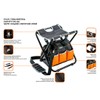NEO TOOLS Folding Stool with Tool Bag, Folding Chair, Fishing