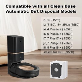 VBN 26 Pack Replacement Vacuum Bags, Compatible with irobot Roomba i7, i7+,i3, i3+, i8, i8+, i4, i4+, i6, i6+,i1+, j7, j7+, S9, S9+,i & s & j Series Clean Base Automatic Dirt Disposal Bags
