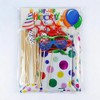 Colourful Photo Booth Props Set for Adult Party (Colourful)