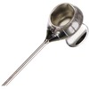 Alessi Kerzenlöscher, Porzellan, Silber, One Size