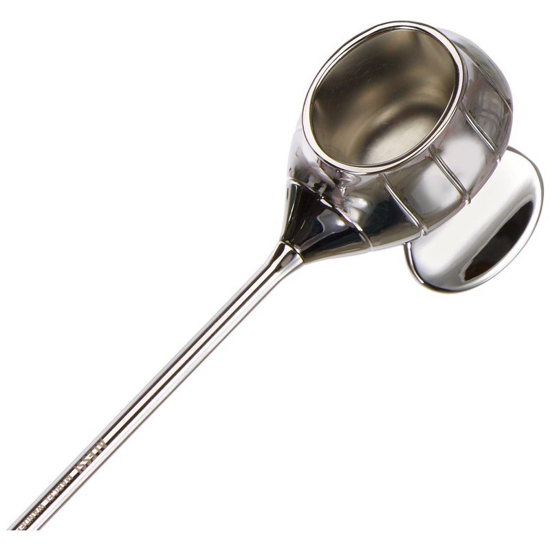 Alessi Kerzenlöscher, Porzellan, Silber, One Size