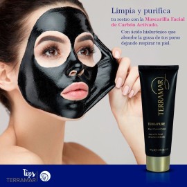 Mascarilla Facial Carbon Activado Terramar Purificante sa Tipo de piel Todo tipo de piel 