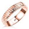 TJC 9ct Gold Ring for Women 9ct Gold Band Ring
