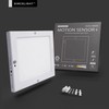 SINCELIGHT PIR LED Motion Sensor Ceiling Mounted Light Fixture, 18W