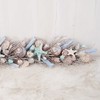 HOLIDAY TREE Handcrafted 48'' Shell Coastal Summer Garland for Home,