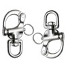 SUNOOM 316 Stainless Steel Quick Release Snap Shackle,Swivel Shackle Snap