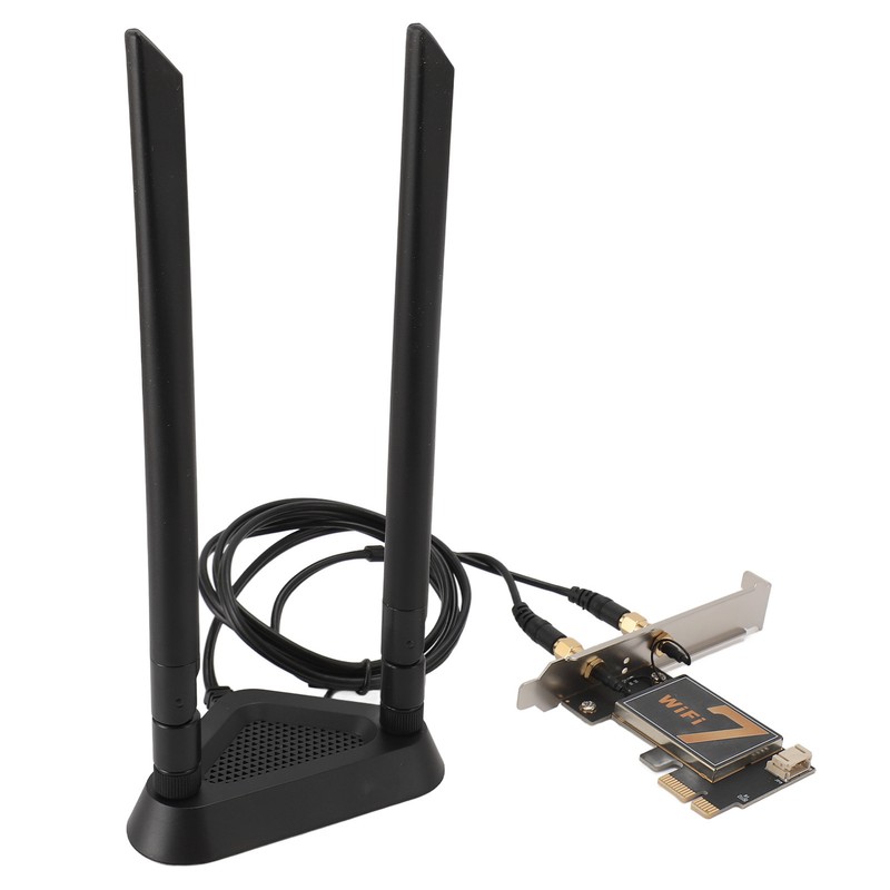 BE200NGW PCI Ex1 WiFi Card with 8DB Antenna 8774Mbps WIFI7