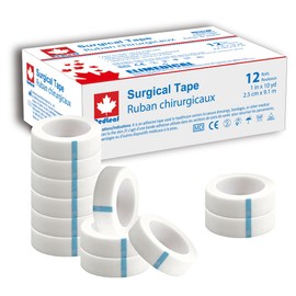 Redleaf Paper Tape, non-sterile,1" x 10 Yards 12 rolls/box PT0110