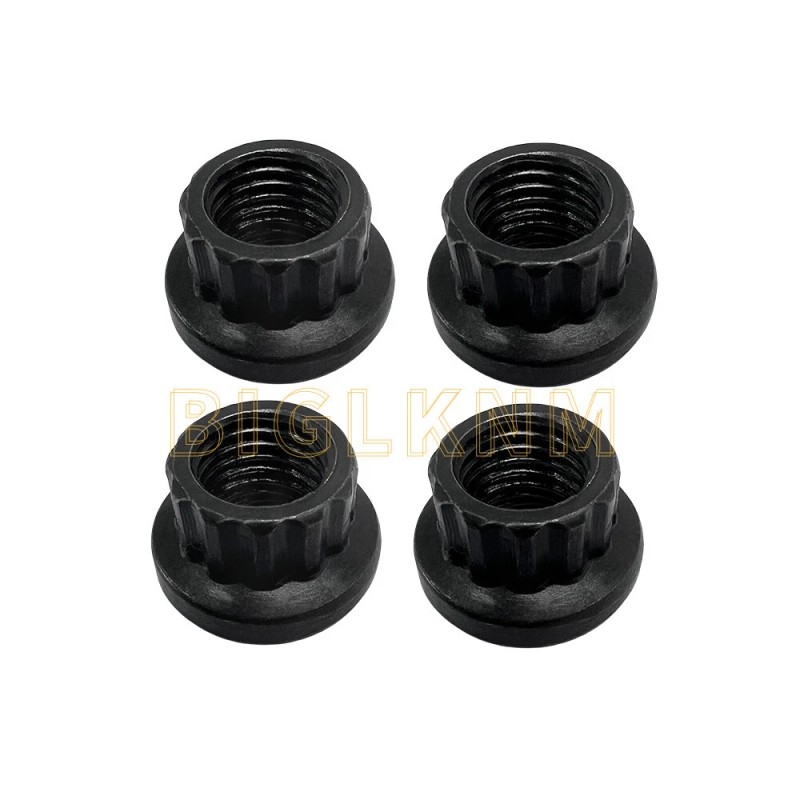 JINFANNIBI Cylinder Head Studs Nut Kit Stronger Heavy Duty fit