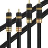 Monosaudio A202R Heavy Duty RCA Phono Cable - Pure Copper
