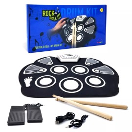 MukikiM Rock And Roll It - Drum Flexible and Portable Battery or USB powered
