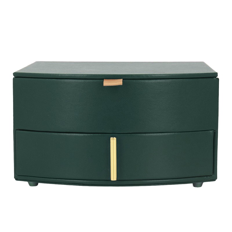 Jewelry Box Double Layer Multifunction High Capacity Jewelry Storage Case
