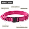 Tactical Dog Collar, Adjustable Military Training Nylon Dog Collar with
