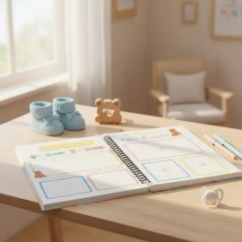 Planner De Embarazo, Diario De Embarazo, Agenda Prenatal.
