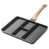 CALLARON Grill Pan for Stove - Nonstick Divided Grill Pan