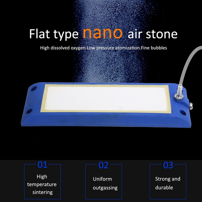 Zerodis Aquarium Air Stone Bars, Fish Micro Bubble Oxygen Diffuser