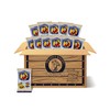 Pirate's Booty Aged White Cheddar Cheese Puffs, Gluten-Free, Kids Snacks,