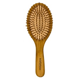 Ecowood® Cepillo para Cabello Hecho de Bambú con Punta Redonda