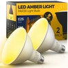 LOHAS Yellow Bug Light Bulbs Outdoor, PAR38 LED Flood Light