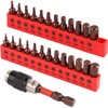 Premium 25-Piece Allen Key Drill Bit Set - Durable Allen
