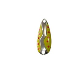 Acme Tackle Kamlooper 3/4Oz Yellow Red Dot Nickel