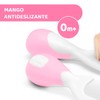 CHICCO, Cepillo y Peine para Bebé, Recién Nacidos, Color Rosa