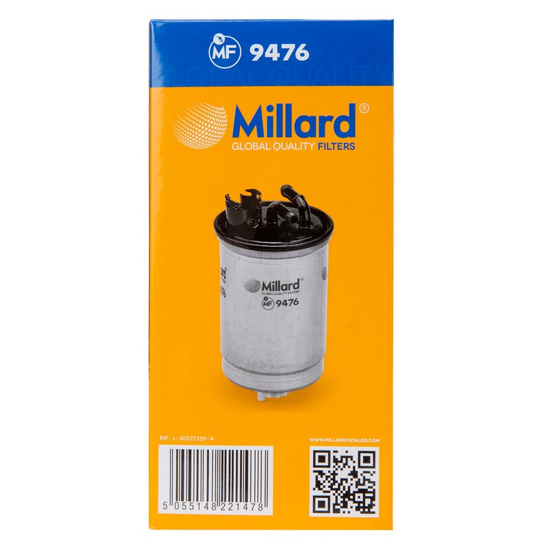 Millard Filters Fuel Filter MF-9476 Millard