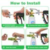 DUSICHIN Foam Cannon Pressure Washer Gun Kit 4000 PSI Double