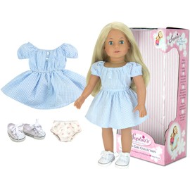 Sophia's 18 Inch Doll, 18 Inch Blonde Doll, Jointed Arms/Legs & Soft Body