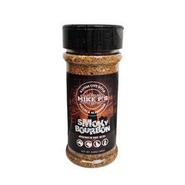 Mike P's Kansas City BBQ Seasoning and Rubs, 5oz (2 Pack, Smoky Bourbon)