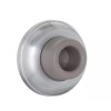 Everbilt Commercial Grade Wall Mount Door Stop Doorstop in Satin
