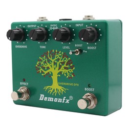 Demon Fx DemonFx Df8 Overdrive Ibanez TS808DX Pedal de clon de guitarra eléctrica