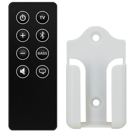 Replacement Remote Control for Bose Smart Soundbar 600, 873973-1100 (with Mounting Bracket)